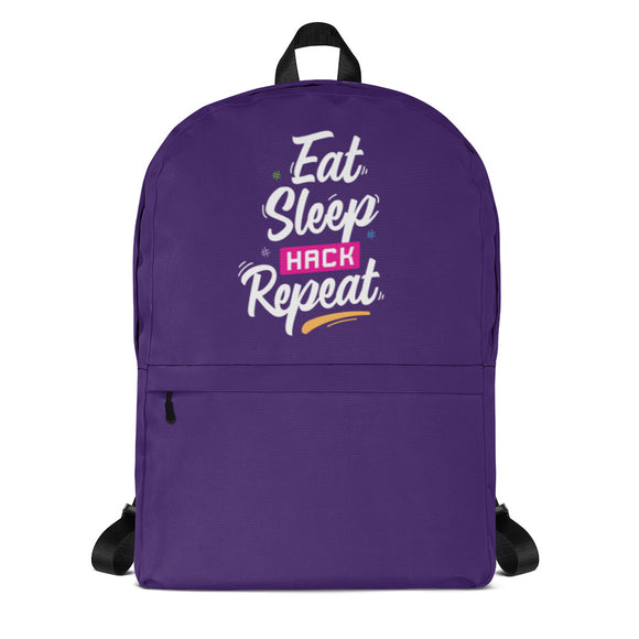 Eat sleep outlet fortnite repeat backpack